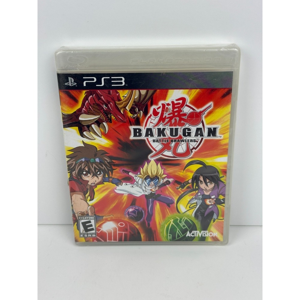 BAKUGAN BATTLE BRAWLERS SONY PS3 PLAYSTATION 3 BRAND NEW & SEALED